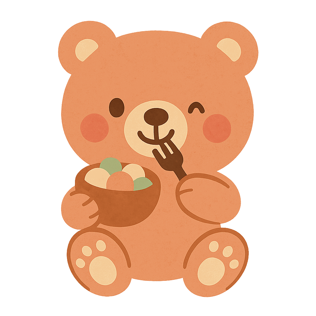 Eating Bear